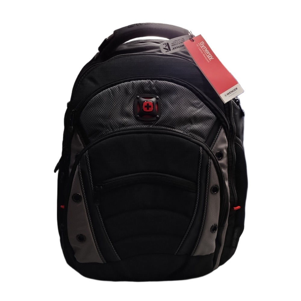 Wenger Synergy 16 Inch Laptop Backpack Mens Multi Adjustable Shoulder Strap